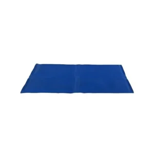 Gepolstertes Kühlende Gelmatte für Tiere 50 x 90 cm Haustier-Kühlgelmatte Blau - HaustierPro