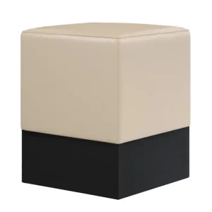 Getreidefreie CUBO | Bistro Sitzwürfel | Creme | Leder - HaustierPro