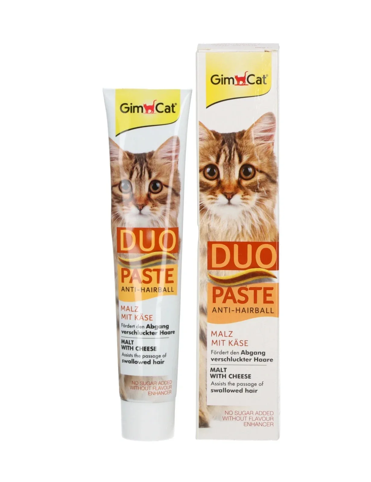 GimCat DUO Paste Anti-Hairball Malz mit Käse