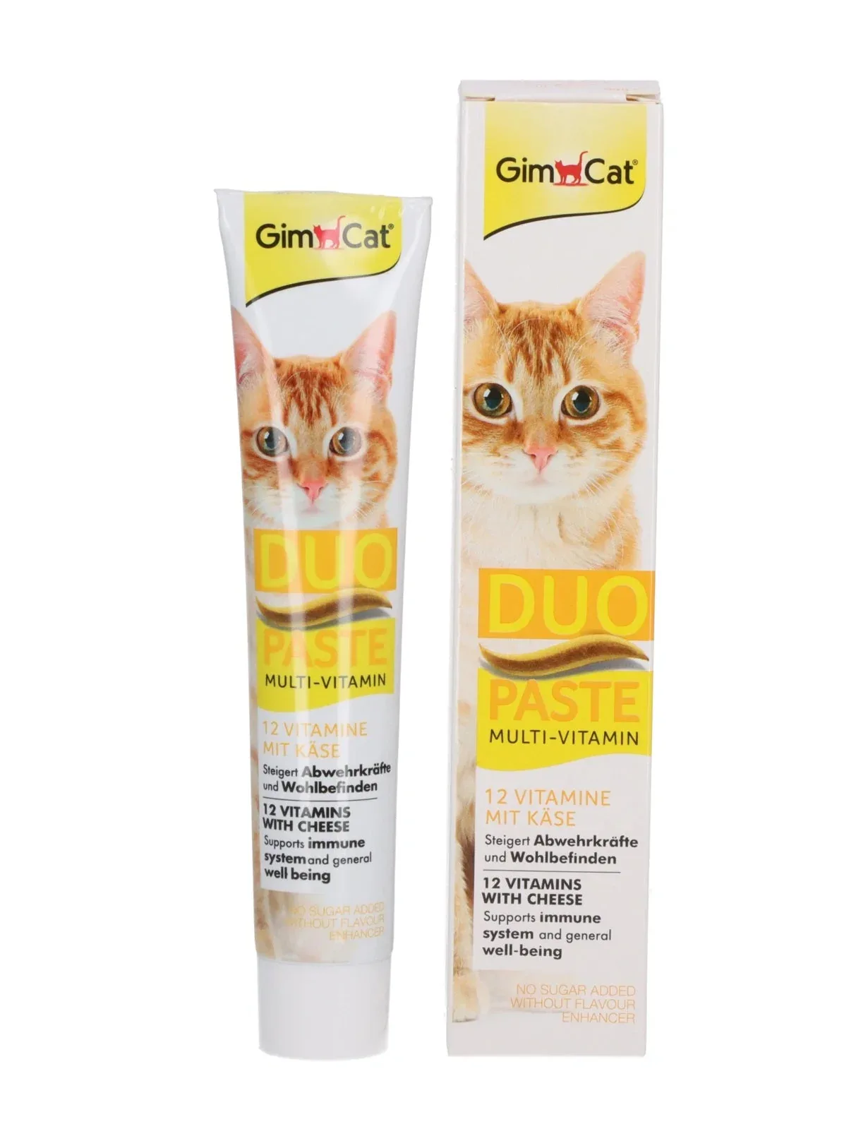 GimCat DUO Paste Multi-Vitamin 12 Vitamine mit Käse