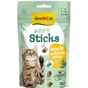 GimCat Mini Sticks Huhn und Katzenminze