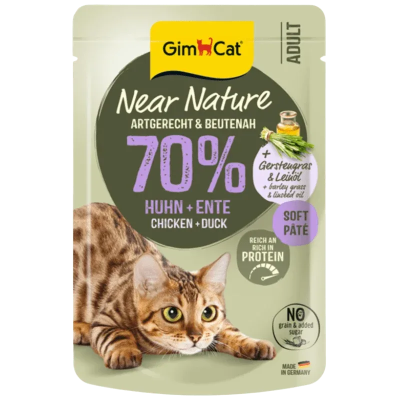 GimCat Near Nature Huhn & Ente