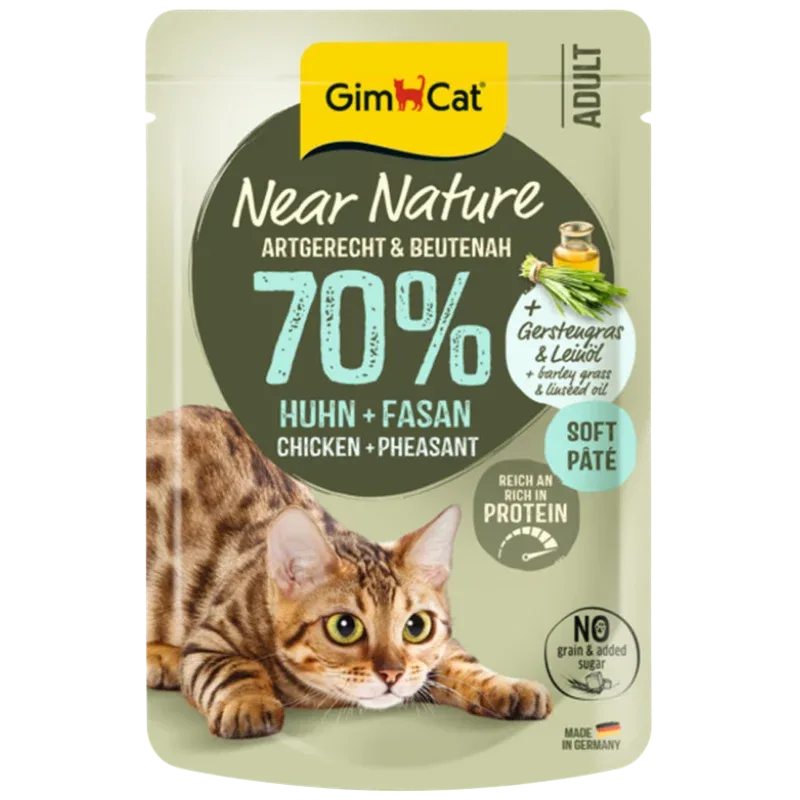 GimCat Near Nature Huhn & Fasan 85 g