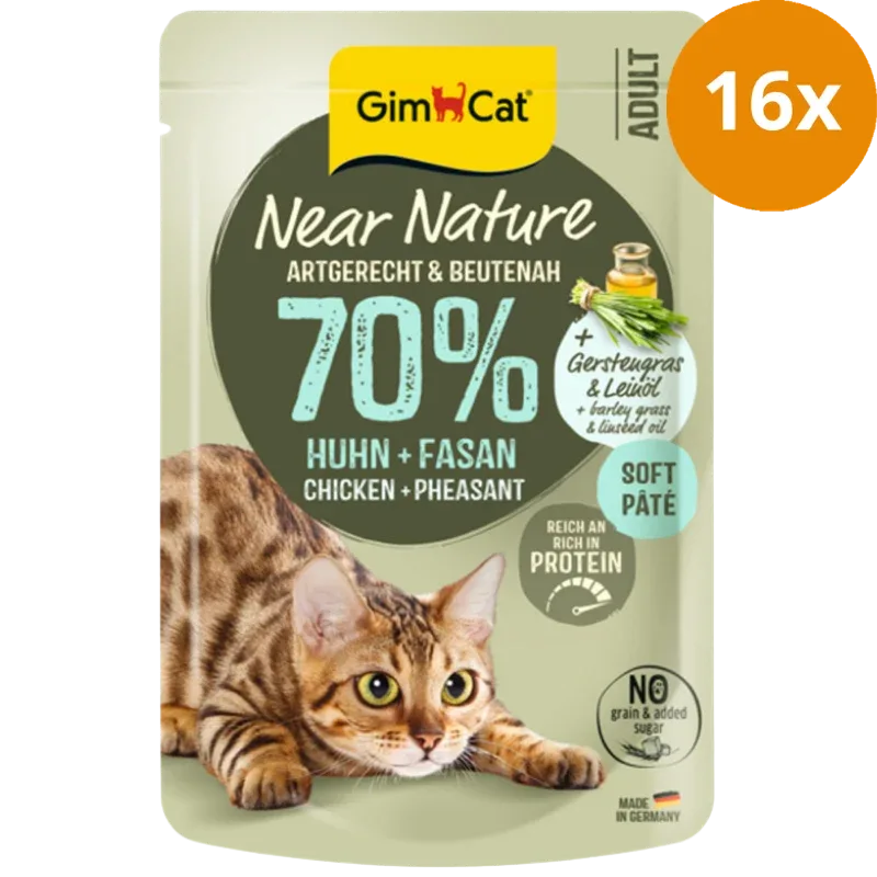 GimCat Near Nature Huhn & Fasan 85 g - Image 2