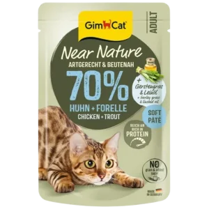 GimCat Near Nature Huhn & Forelle 85 g