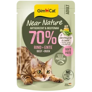 GimCat Near Nature Rind & Ente 85 g