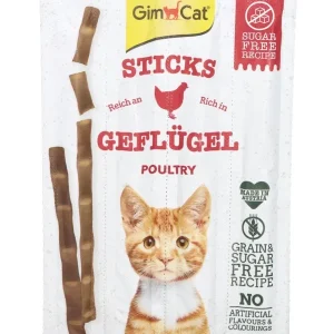 GimCat Sticks Geflügel 20g | DAS FUTTERHAUS