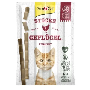 GimCat Sticks mit Geflügel & Leber