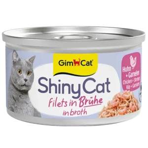 Gimpet ShinyCat in Brühe Hühnchen & Garnelen 70 g