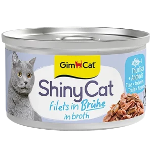 Gimpet ShinyCat in Brühe Thunfisch & Anchovies 70 g