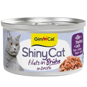 Gimpet ShinyCat in Brühe Thunfisch & Lachs 70 g