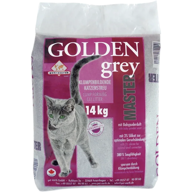 Golden grey Master Katzenstreu 14kg