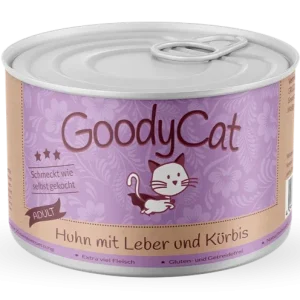 Goody Cat Adult Huhn mit Leber & Kürbis 180 g