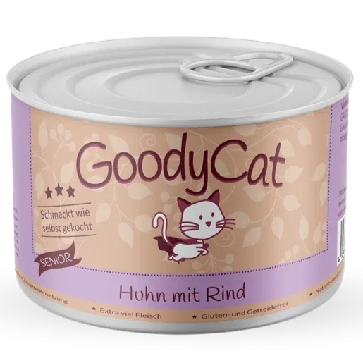 Goody Cat Senior Huhn mit Rind & Ente 180 g