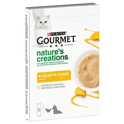 Gourmet Nature's Creations Snack 5 x 10 g Huhn und Kürbis