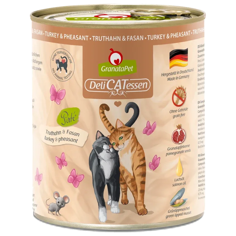 GranataPet DeliCatessen Truthahn & Fasan 800 g