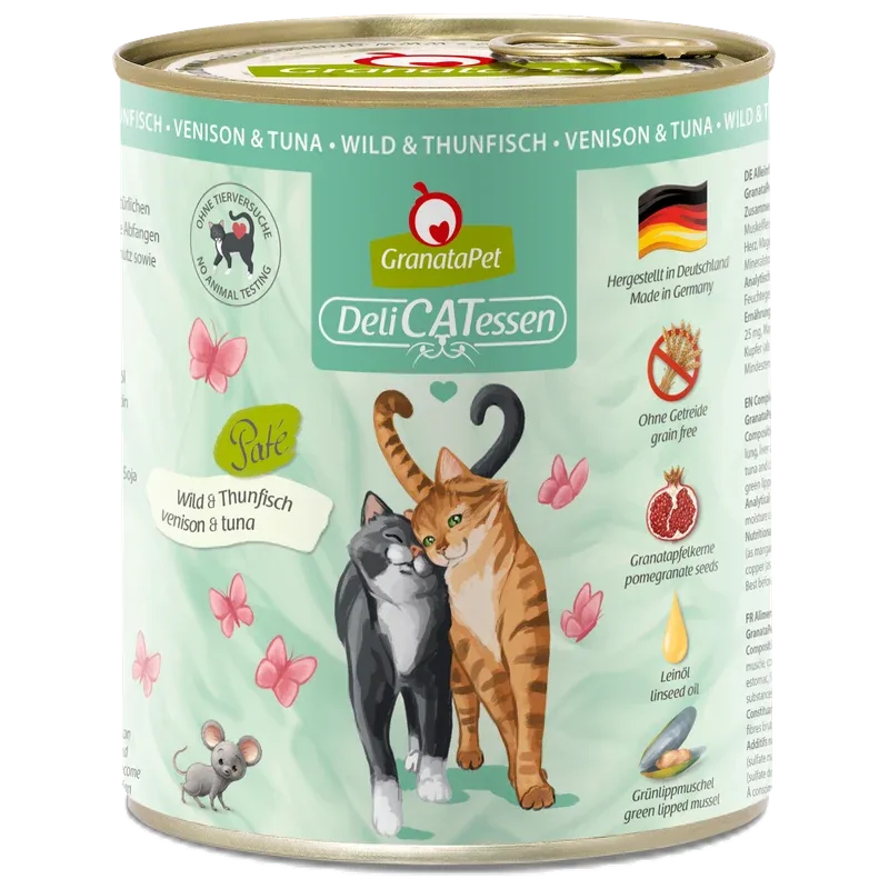 GranataPet DeliCatessen Wild & Thunfisch 800 g