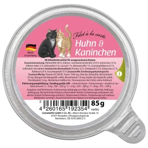 GranataPet Filet à la carte Huhn & Kaninchen 85 g