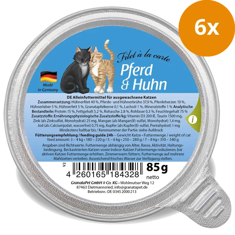 GranataPet Filet à la carte Pferd & Huhn 85 g - Image 2