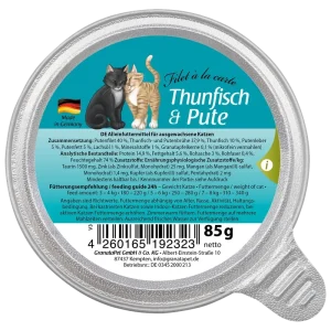 GranataPet Filet à la carte Thunfisch & Pute 85 g