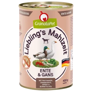 GranataPet Liebling's Mahlzeit Ente & Gans 400 g