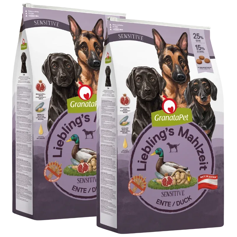 GranataPet Liebling's Mahlzeit Ente Sensitive 10 kg - Image 2