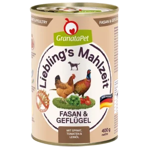 GranataPet Liebling's Mahlzeit Fasan & Geflügel 400 g