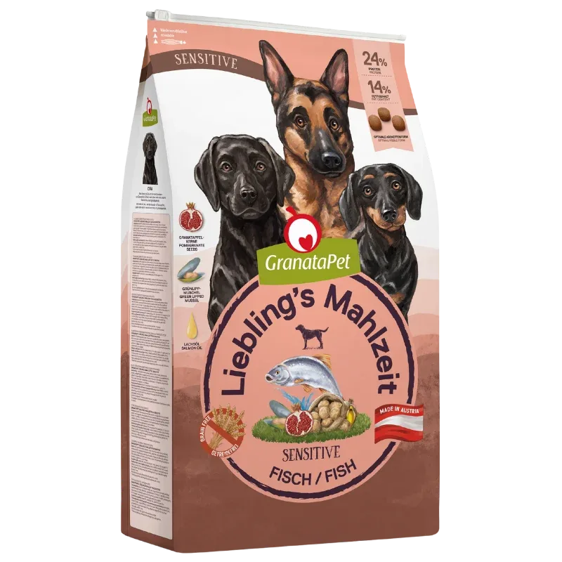 GranataPet Liebling's Mahlzeit Fisch Sensitive 10 kg