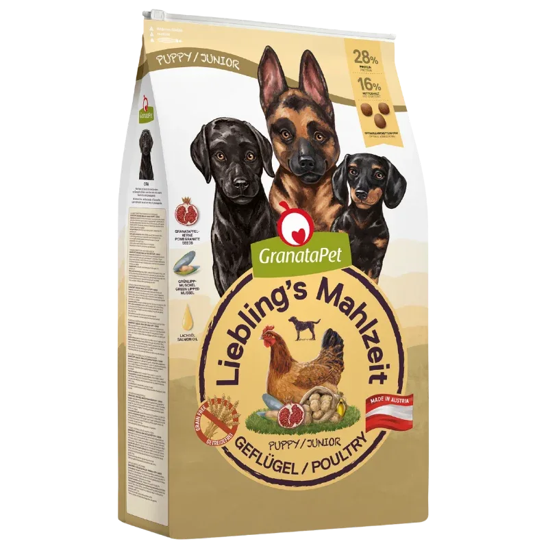 GranataPet Liebling's Mahlzeit Geflügel Junior 10 kg