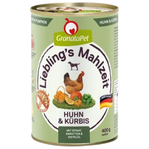 GranataPet Liebling's Mahlzeit Huhn & Kürbis 400 g