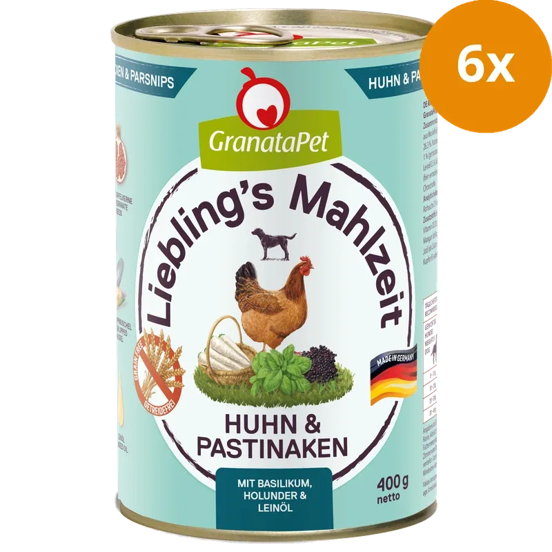 GranataPet Liebling's Mahlzeit Huhn & Pastinaken 400 g - Image 2