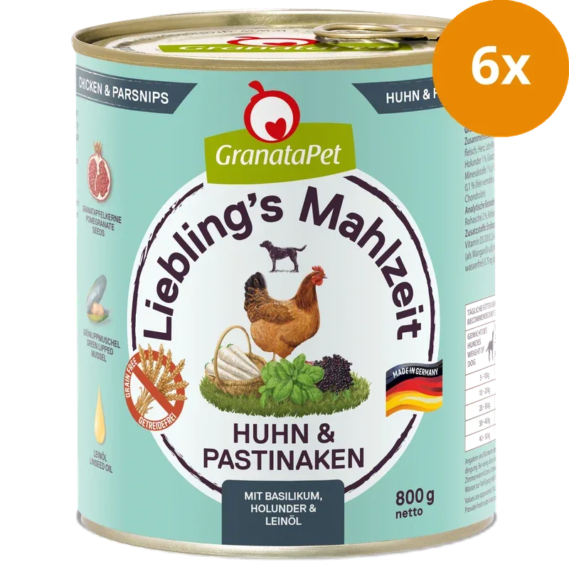 GranataPet Liebling's Mahlzeit Huhn & Pastinaken 800 g - Image 2