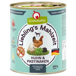 GranataPet Liebling's Mahlzeit Huhn & Pastinaken 800 g