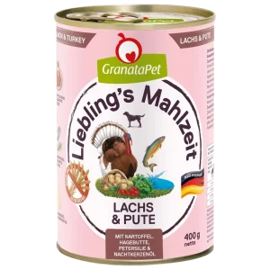 GranataPet Liebling's Mahlzeit Lachs & Pute 400 g