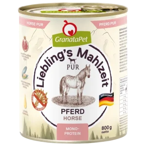 GranataPet Liebling´s Mahlzeit PUR Pferd 800 g