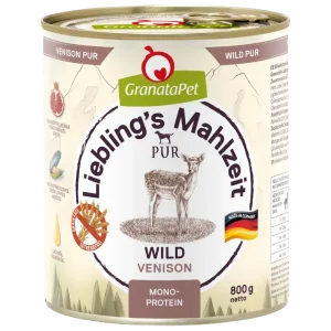 GranataPet Liebling´s Mahlzeit PUR Wild 800 g
