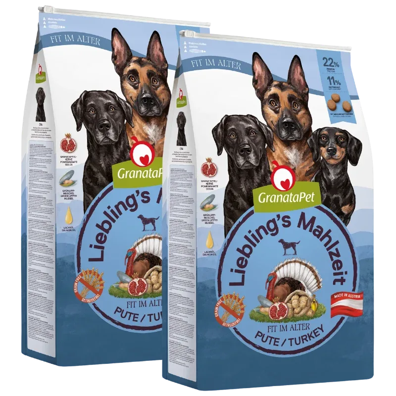 GranataPet Liebling's Mahlzeit Pute Senior 10 kg - Image 2