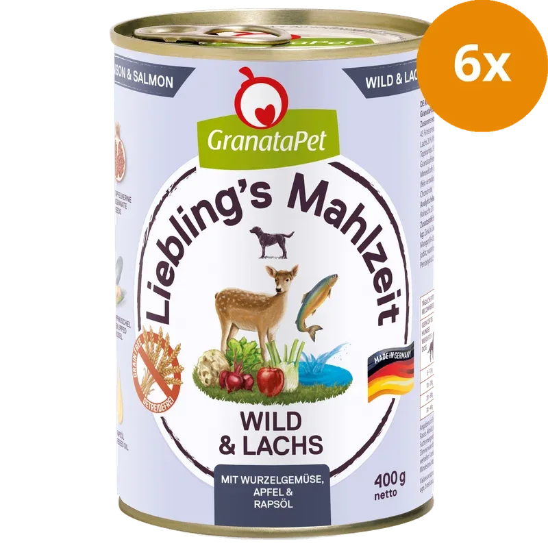 GranataPet Liebling's Mahlzeit Wild & Lachs 400 g - Image 2