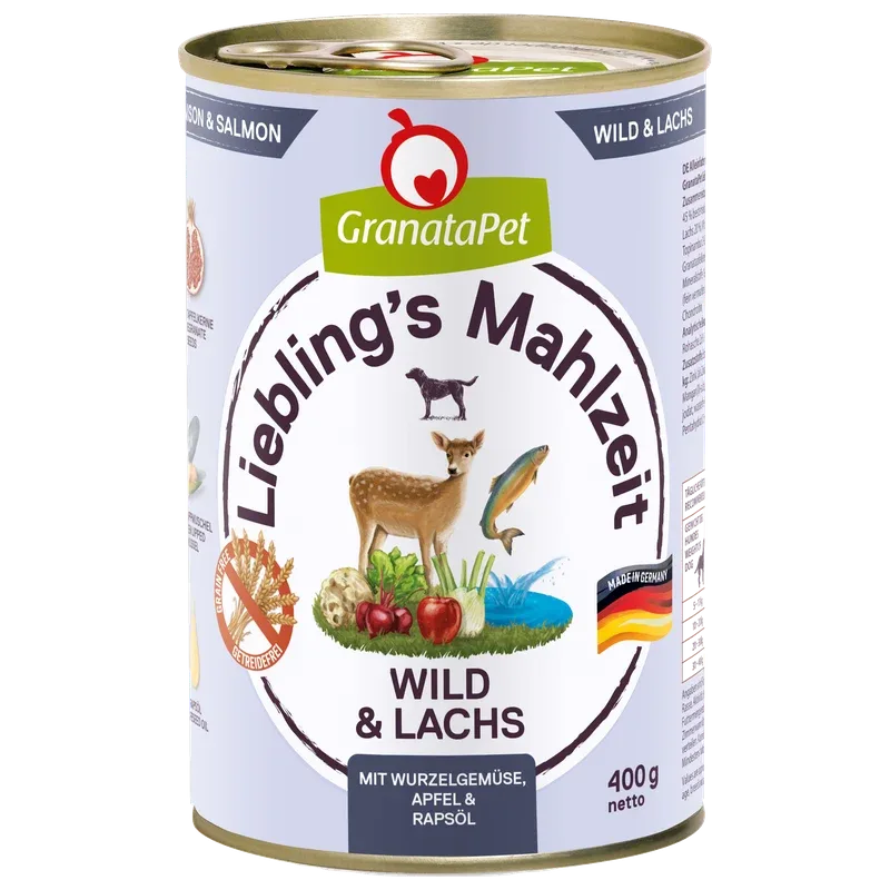 GranataPet Liebling's Mahlzeit Wild & Lachs 400 g