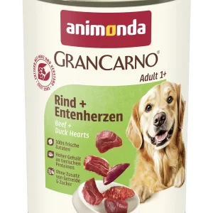 GranCarno Adult Rind + Entenherzen 400g | DAS FUTTERHAUS