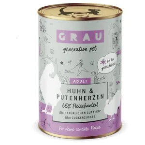 GRAU Adult Getreidefrei 6 x 400 g