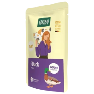 Green Petfood Cat Paté Duck 85 g