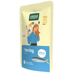 Green Petfood Cat Paté Herring 85 g
