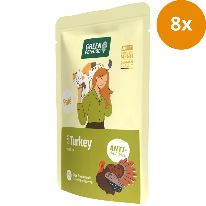 Green Petfood Cat Paté Turkey 85 g - Image 2