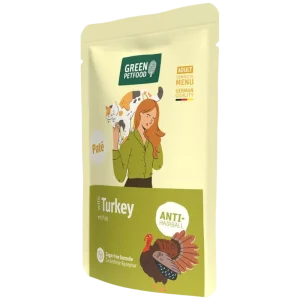 Green Petfood Cat Paté Turkey 85 g
