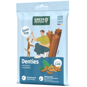 Green Petfood Dog Denties with Insects 180 g