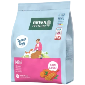 Green Petfood Dog Mini with Insects