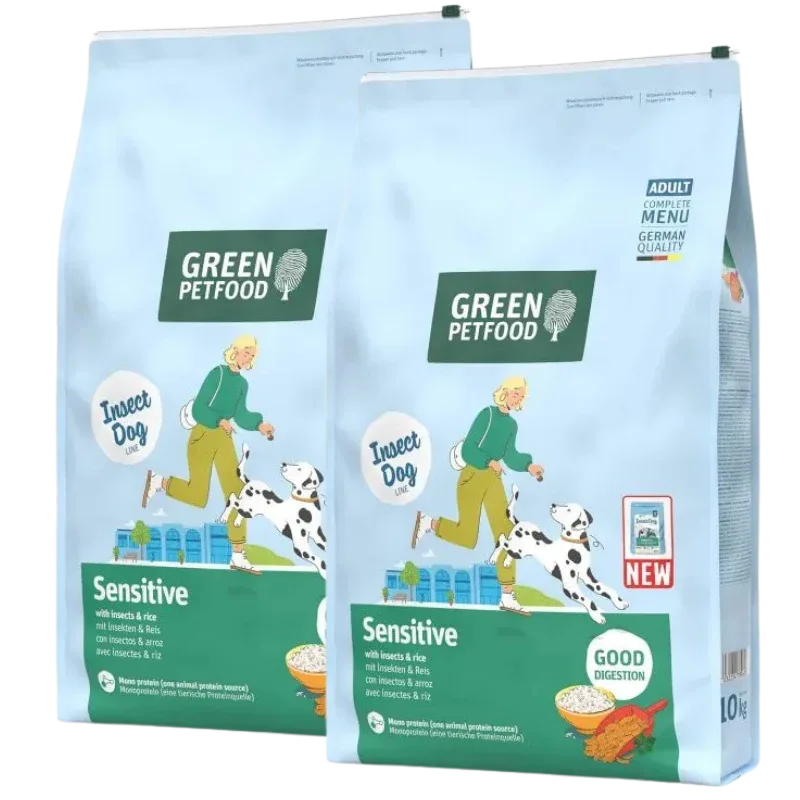 Green Petfood Dog Sensitive with Insects - Image 2