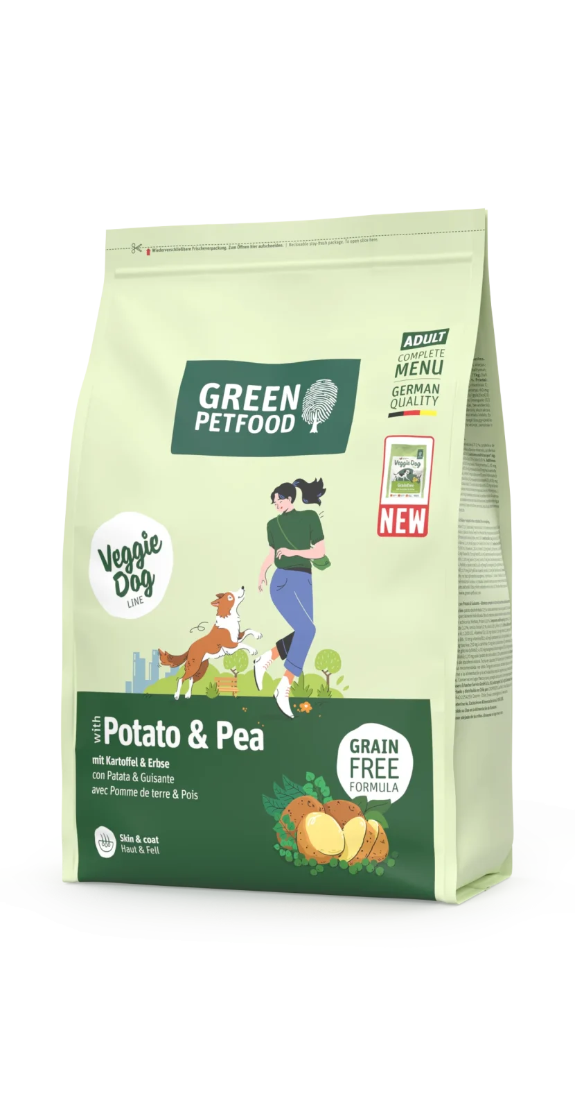 Green Petfood Hund Potato & Pea