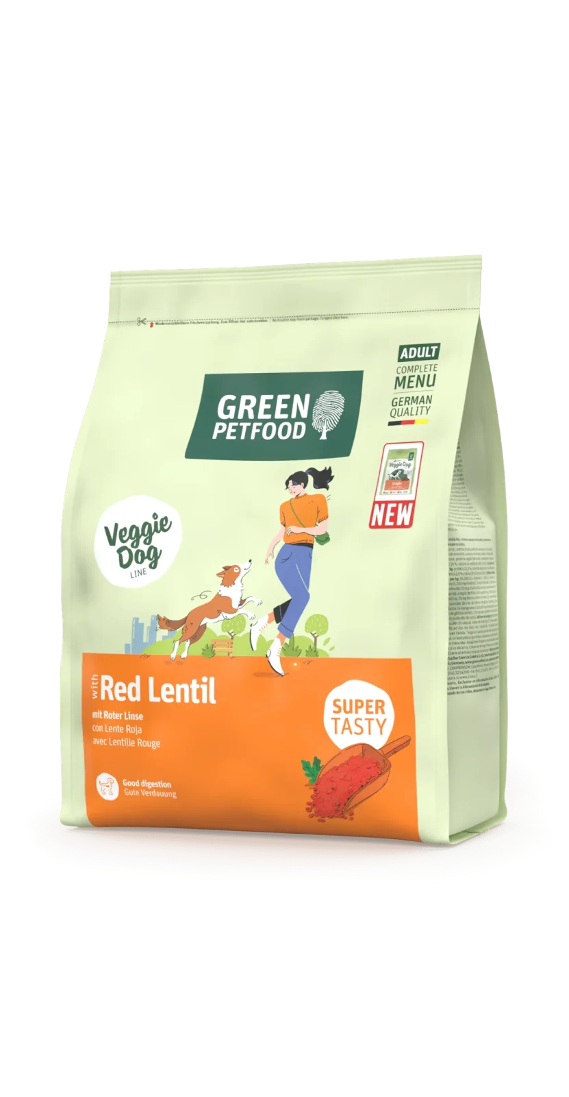 Green Petfood Hund Red Lentil